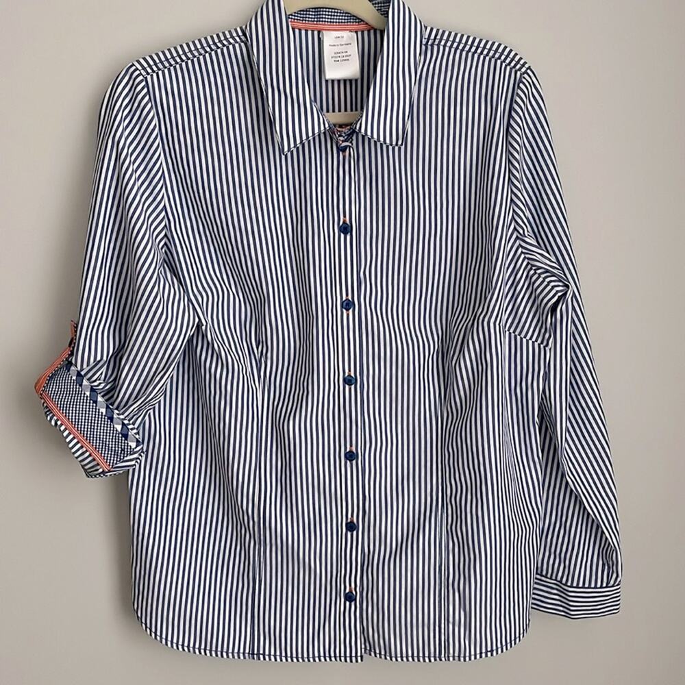 Vintage Sports Couture Button Down Size 12